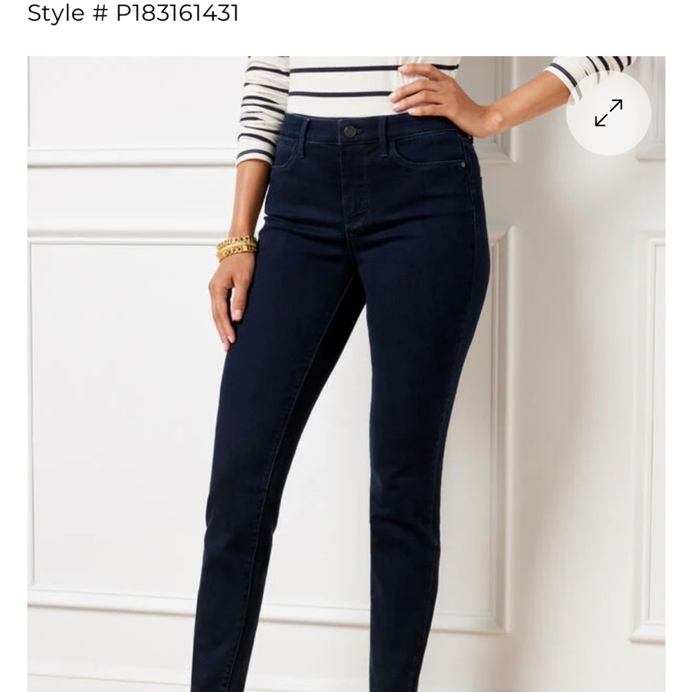 Talbots High Waist Jegging Crop